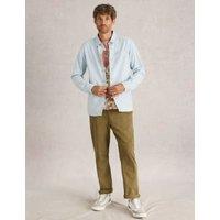 Easy Iron Pure Cotton Striped Shirt