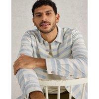 Easy Iron Pure Cotton Striped Shirt