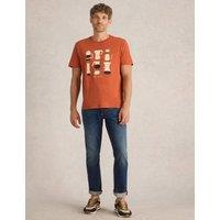 Pure Cotton Coffee Graphic T-Shirt