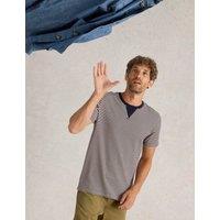 Cotton Rich Striped Crew Neck T-Shirt