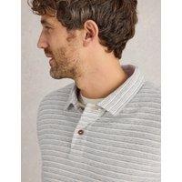Pure Cotton Striped Polo Shirt