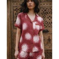 Pure Cotton Sun Print Shortie Set