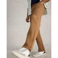 Regular Fit Pure Cotton Utility Trousers