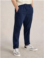 Straight Fit Elasticated Waist Trousers