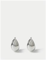 925 Sterling Silver Chubby Hoop Earring