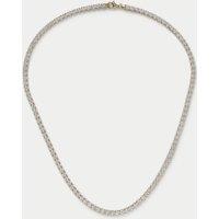 925 Sterling Silver Cubic Zirconia Tennis Necklace