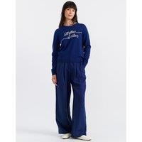 Cashmere Rich Slogan Crew Neck Jumper