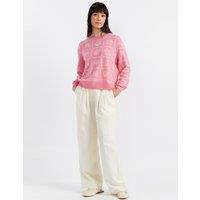 Cashmere Rich Shell Jumper with Wool