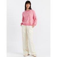 Cashmere Rich Shell Jumper with Wool