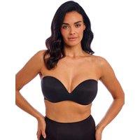 Wacoal Ines Secret Strapless Wired Multiway Push-Up Bra C-F Black