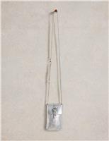 Leather Buckle Cross Body Phone Bag