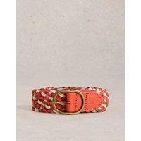 Leather Woven Jeans Belt
