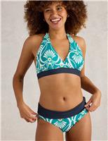 Floral Roll Top Bikini Bottoms