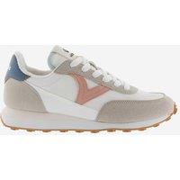 Victoria Astro Nylon Leather Trainers Multi