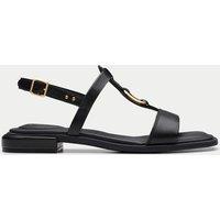 Leather Ankle Strap Sandals