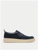 Clarks Suede Walking Shoes Olive