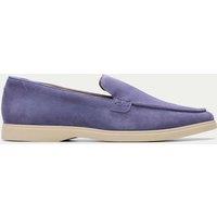 Suede Slip-On Loafers