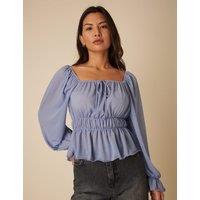 Square Neck Blouse