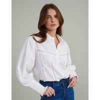 Pure Cotton Collared Shirt