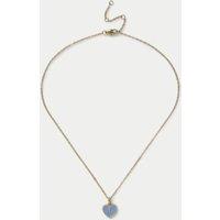 14ct Gold Plated Initial Heart Necklace