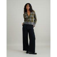 Drawstring Wide Leg Trousers
