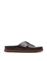 Leather Crossover Sliders