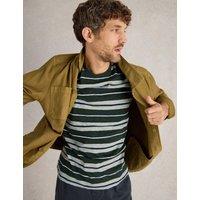 Pure Cotton Striped T-Shirt