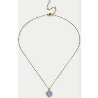 14ct Gold Plated Initial Heart Necklace