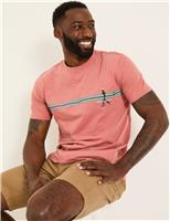 Pure Cotton Surf Graphic T-Shirt