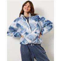Printed Fleece Jacket