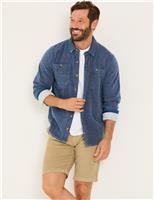 Pure Cotton Denim Shirt