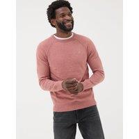 Cotton Rich Crew Neck Jumper