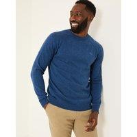 Crew Neck Jumper with Cashmere