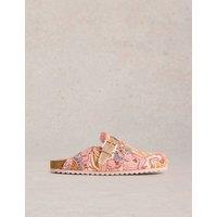 Floral Footbed Sandals