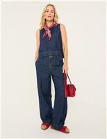 Mid Rise Wide Leg Jeans