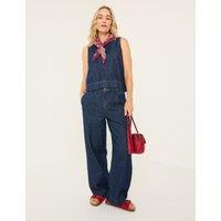Mid Rise Wide Leg Jeans
