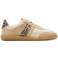 Suede Leopard Print Trainers