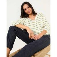 Pure Cotton Striped T-Shirt