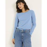Pure Cotton Striped Top