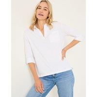 FatFace Jersey Shirt White