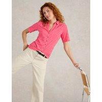 Pure Cotton Broderie Shirt