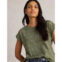 Pure Cotton Broderie T-Shirt