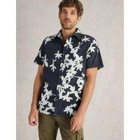Pure Cotton Floral Print Shirt