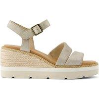 Darya Leather Wedge Sandals
