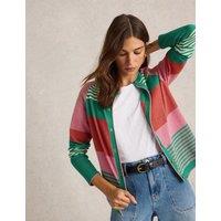 Pure Cotton Striped Cardigan