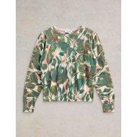 Pure Cotton Ombre Crew Neck Jumper