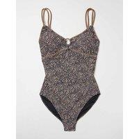 Printed Ring Detail Swimsuit