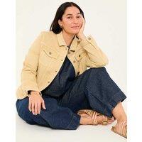 FatFace Denim Jacket Yellow
