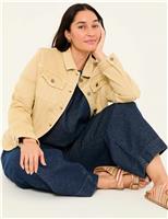 FatFace Denim Jacket Yellow