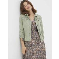 FatFace Denim Jacket Green